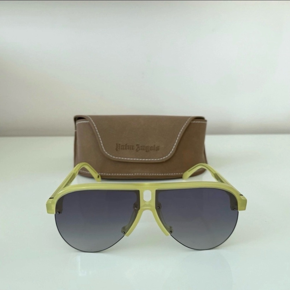NEW!!! Palm Angels unisex aviator sunglasses PERI10B 1809 Authentic Retail 390$